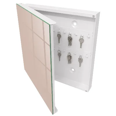 Armadietto portachiavi Rosa beige