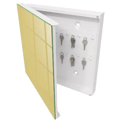 Scatola porta chiavi Grigio blu