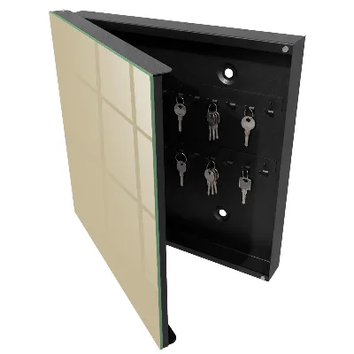 Scatola porta chiavi Marrone tenue