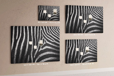 Lavagna sughero Pattern zebra