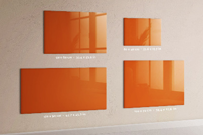 Lavagna magnetica colore arancione