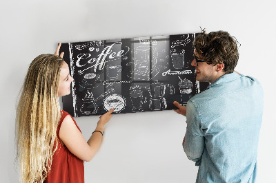 Lavagna magnetica per calamite Macchine da caffè