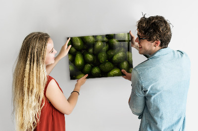 Lavagna magnetica per calamite Un avocado