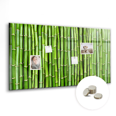Lavagna magnetica Muro di bambù