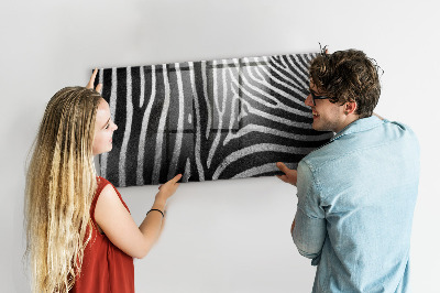 Lavagna magnetica colorata Motivo zebrato