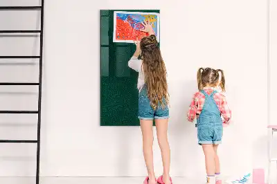 Lavagna magnetica per disegnare con motivo a linee di foglie