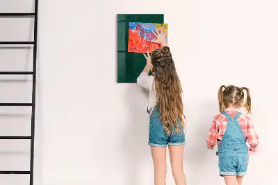 Lavagna magnetica per disegnare con motivo a linee di foglie