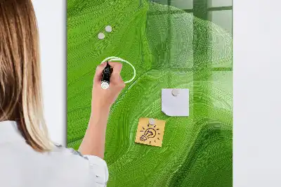 Lavagna magnetica per disegnare modello astrazione di onde