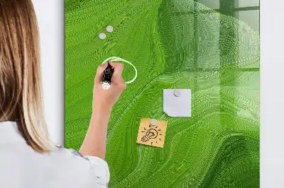 Lavagna magnetica per disegnare modello astrazione di onde