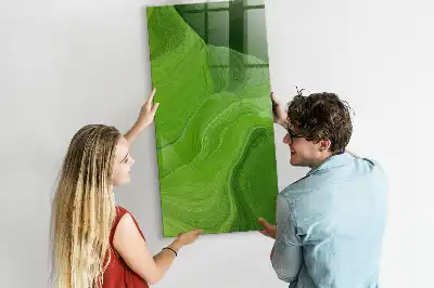 Lavagna magnetica per disegnare modello astrazione di onde