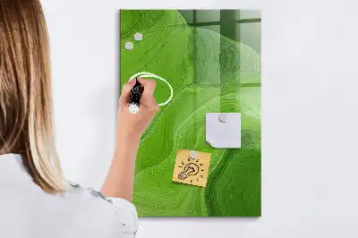 Lavagna magnetica per disegnare modello astrazione di onde