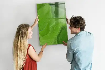 Lavagna magnetica per disegnare modello astrazione di onde