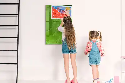 Lavagna magnetica per disegnare modello astrazione di onde