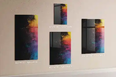 Lavagna magnetica per disegnare con polvere colorata