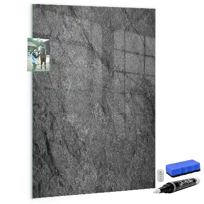 Lavagna magnetica per disegnare con texture effetto roccia