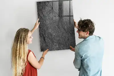 Lavagna magnetica per disegnare con texture effetto roccia