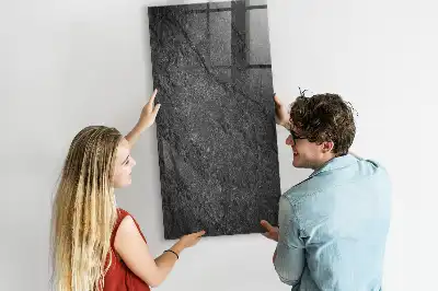 Lavagna magnetica per disegnare con texture effetto roccia