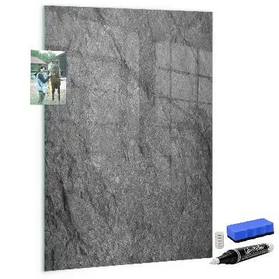 Lavagna magnetica per disegnare con texture effetto roccia