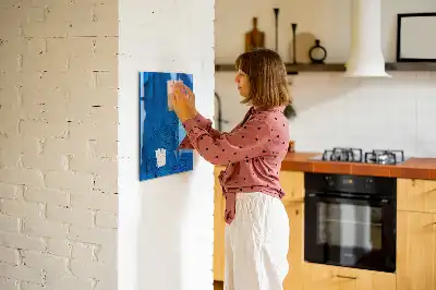 Lavagna magnetica per disegnare motivo piume d'uccello