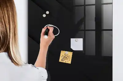 Lavagna magnetica per disegnare con tela a tinta unita