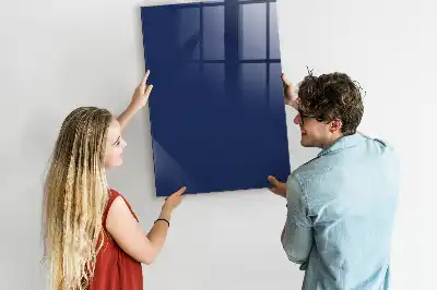 Lavagna magnetica con pennarello colore blu notte