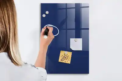 Lavagna magnetica con pennarello colore blu notte