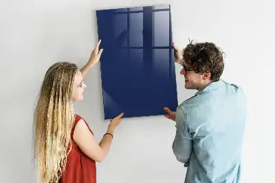 Lavagna magnetica con pennarello colore blu notte