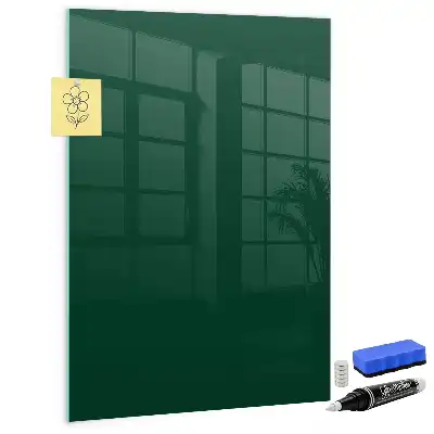 Lavagna magnetica per disegnare colore verde bottiglia