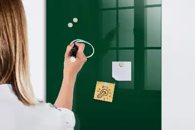 Lavagna magnetica per disegnare colore verde bottiglia