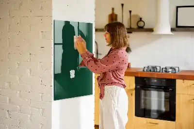 Lavagna magnetica per disegnare colore verde bottiglia