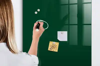 Lavagna magnetica per disegnare colore verde bottiglia