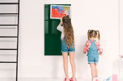 Lavagna magnetica per disegnare colore verde bottiglia