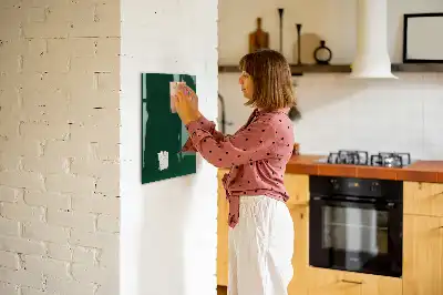 Lavagna magnetica per disegnare colore verde bottiglia