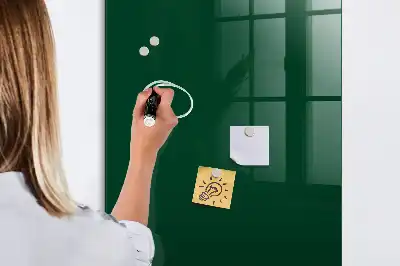 Lavagna magnetica per disegnare colore verde bottiglia