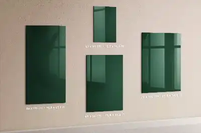 Lavagna magnetica per disegnare colore verde bottiglia