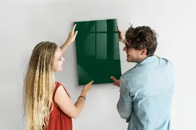 Lavagna magnetica per disegnare colore verde bottiglia