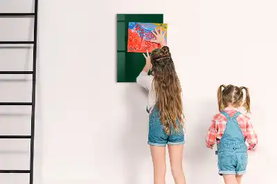 Lavagna magnetica per disegnare colore verde bottiglia