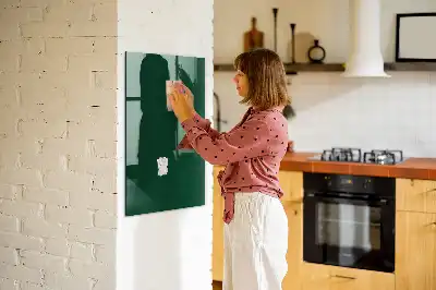 Lavagna magnetica per disegnare colore verde bottiglia