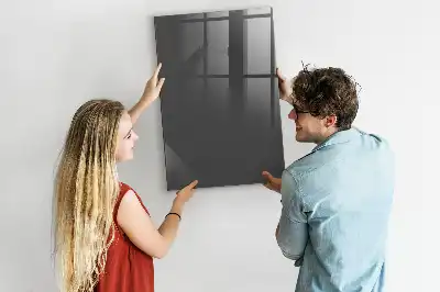 Lavagna magnetica con pennarello colore grigio