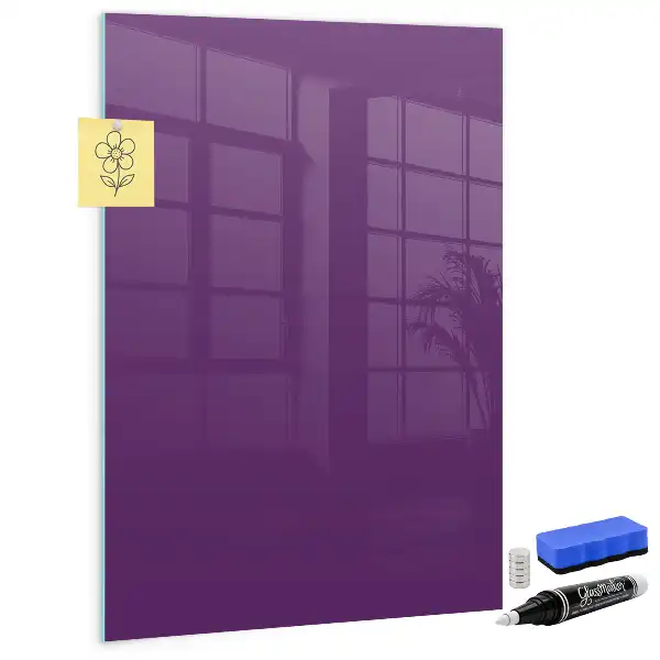 Lavagna magnetica per disegnare colore viola