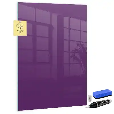 Lavagna magnetica per disegnare colore viola