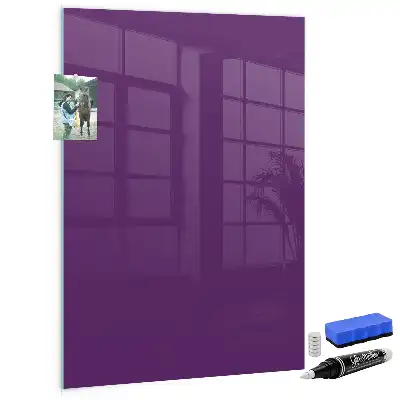 Lavagna magnetica per disegnare colore viola