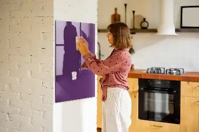 Lavagna magnetica per disegnare colore viola