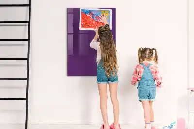 Lavagna magnetica per disegnare colore viola