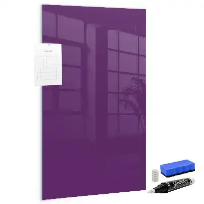 Lavagna magnetica per disegnare colore viola