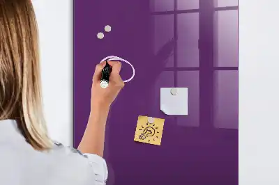 Lavagna magnetica per disegnare colore viola