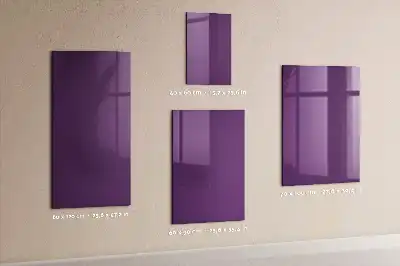 Lavagna magnetica per disegnare colore viola