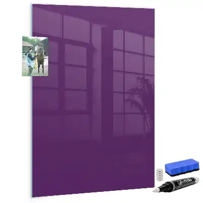 Lavagna magnetica per disegnare colore viola