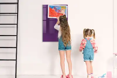 Lavagna magnetica per disegnare colore viola