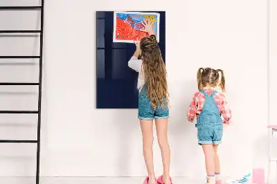Lavagna magnetica con pennarello colore blu notte scuro